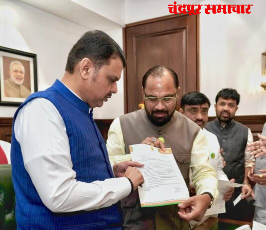 डोलीतील चिमुरडीवरील अमानुष अत्याचार प्रकरण गंभीर, आमदार किशोर जोरगेवार यांची मुख्यमंत्र्यांकडे उज्ज्वल निकम यांच्या नियुक्तीची मागणी
