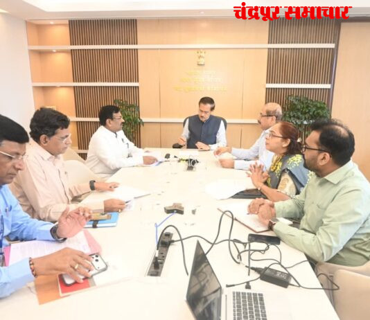 विसापूर येथील बंद पॉवर हाऊसची ४५ एकर जागा राज्य राखीव पोलीस दलासाठी देण्यास शासनाची मान्यता