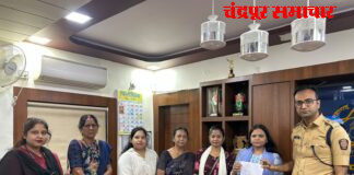 नवजात बालक विक्री प्रकरणाची एसआयटी चौकशी करा भारतीय जनता पक्ष जिल्हा महिला आघाडी यांची मागणी