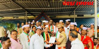 *राम मंदिर देणगी घोटाळ्याच्या विरोधात चंद्रपुरात काँग्रेसचे ‘रघुपती राघव राजाराम सत्याग्रह’ आंदोलन; खासदार, आमदारांसह नेत्यांची मोठी उपस्थिती*