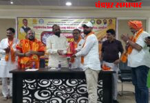 महाराष्ट्रात गौमातेला राज्यमातेचा दर्जा स्वागतार्ह गौमाता संवादयात्रा स्वागतप्रसंगी हंसराज अहीर यांचे प्रतिपादन