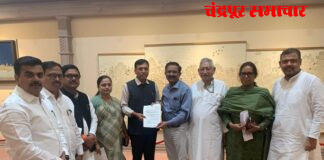 ईपीएस-९५ पेन्शनधारकांच्या समस्यांवर तातडीने तोडगा काढा* *खासदार प्रतिभा धानोरकरांची दिल्लीत केंद्रीय मंत्र्यांकडे मागणी*