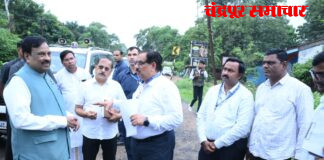 मूल–चंद्रपूर राष्ट्रीय महामार्ग खड्डेमुक्त करण्यासाठी आ. सुधीर मुनगंटीवार यांचा पाठपुरावा फळाला केंद्रीय मंत्री नितीन गडकधित अधिकाऱ्यांच्या बैठकापासून प्रत्यक्ष पाहणीपर्यंत आमदार सुधीर मुनगंटीवार यांचा सतत पाठपुरावा