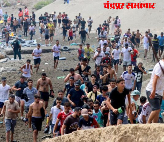 Spain Ceuta Migration: 24 तासांत 60000 स्थलांतरित समुद्रमार्गे पोहत पोहोचले; सीमेवर अनागोंदी, सैन्य तैनात, आणीबाणी घोषित