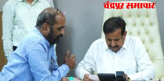 केपीसीएल बरांज कोळसा खाण व चारा बॅंक स्थापनेविषयी वनमंत्र्यांशी हंसराज अहीर यांची चर्चा